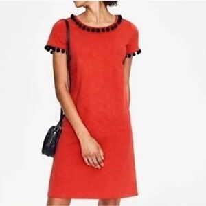BODEN Bridget Pom Pom Dress - NEVER WORN/WITH TAGS